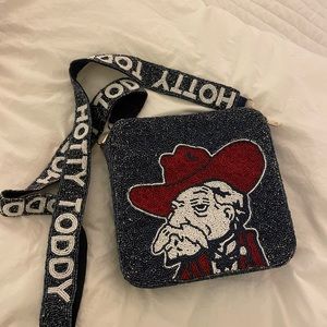 Ole Miss Beaded Purse and Strap